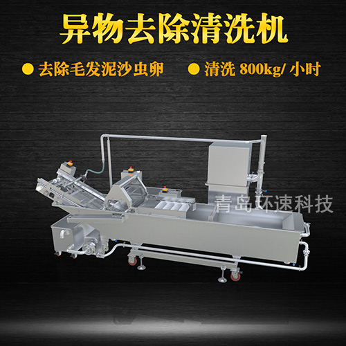 氣泡式果蔬清洗機(jī)，有效清洗，過(guò)濾泥沙