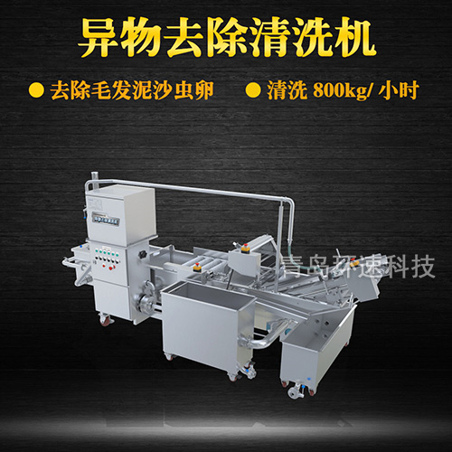 氣泡式果蔬清洗機(jī)，有效清洗，過(guò)濾泥沙