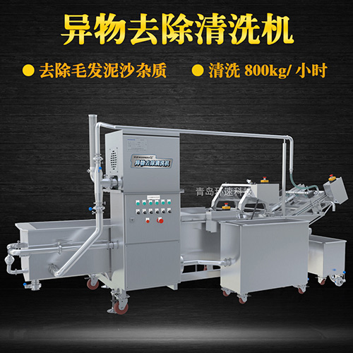 蔬菜自動清洗機(jī)，有效清洗，去除泥沙