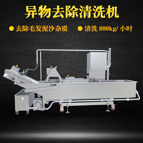 環(huán)速商用果蔬清洗機(jī)，氣泡清洗，清洗800kg小時(shí)