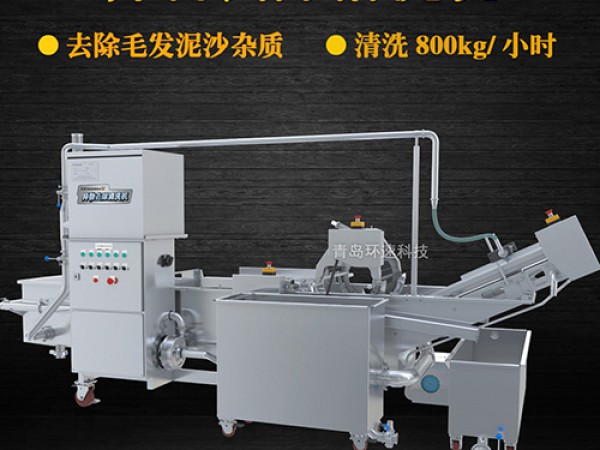 蔬菜氣泡清洗機(jī)，氣泡清洗，清洗800kg/小時(shí)